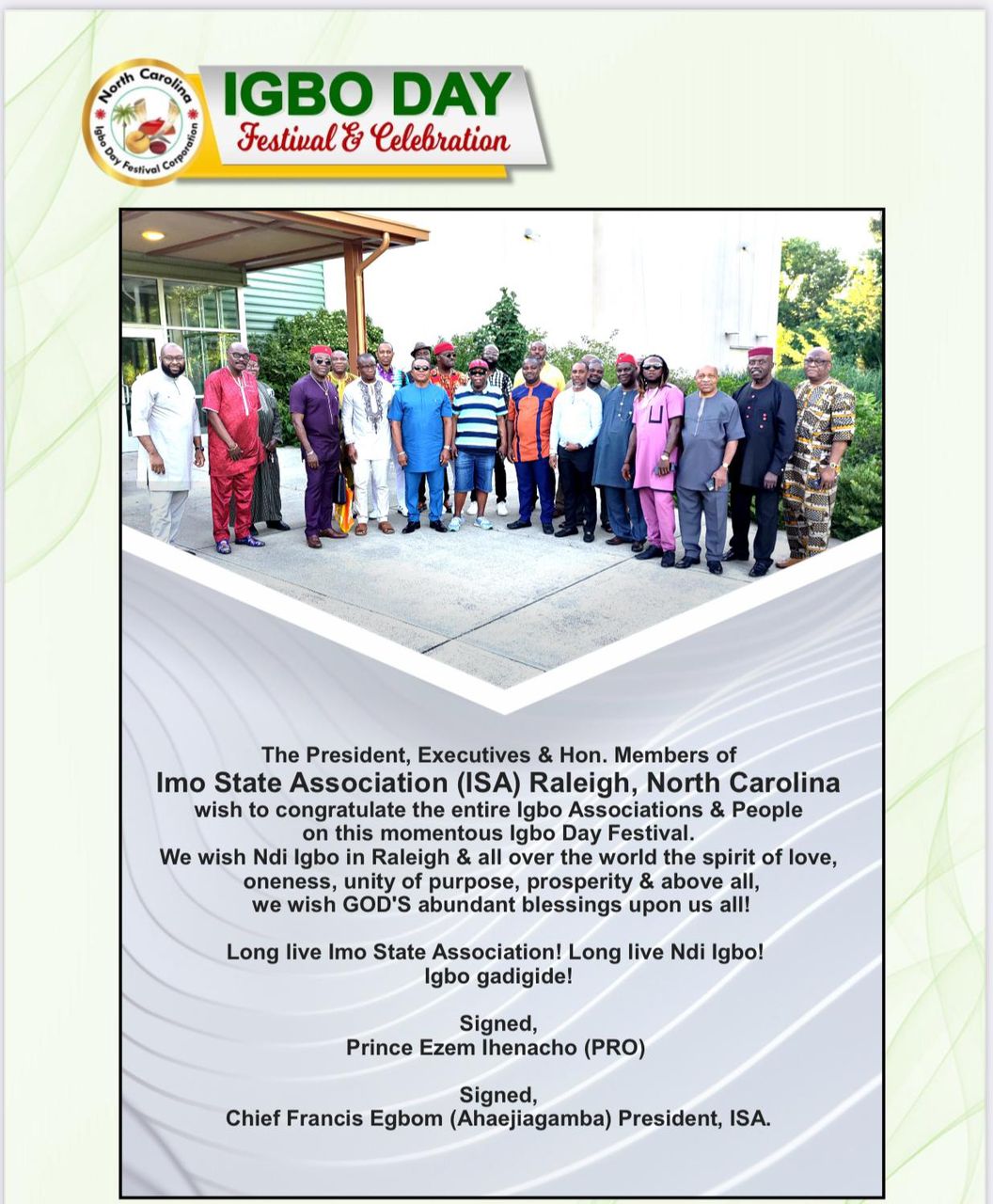 Igbo Day community moment 26